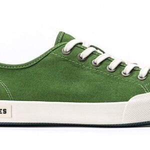 Seavees Women's SF Monterey Classic Lace Up Canvas Sneaker Cactus Size 10